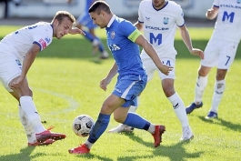 Antonio Mazzarolli u dresu Crikvenice protiv Osijeka