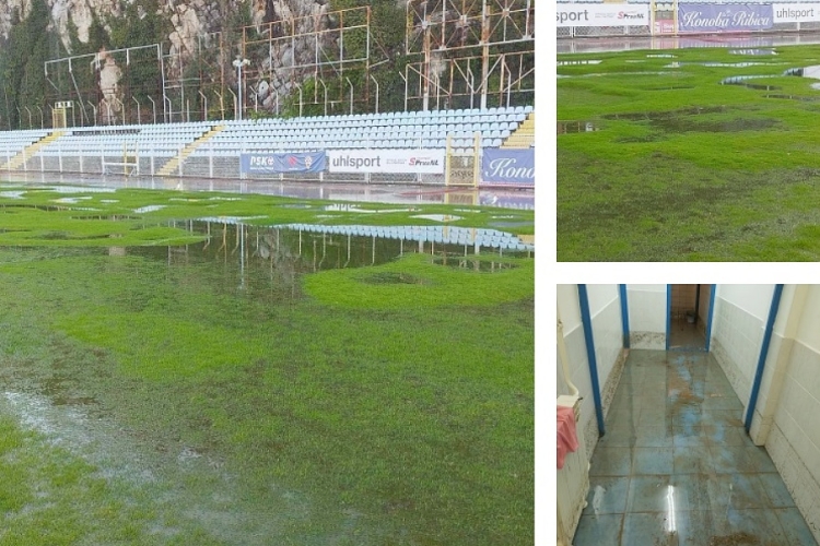Potop na Kantridi, utakmice Opatija - BSK  i Lokomotiva - Vinodol odgođene