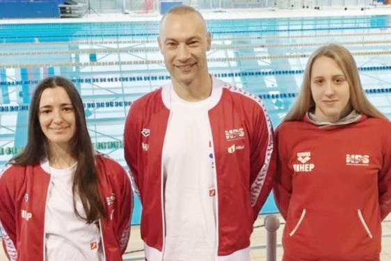 Eliza Spajić, trener Krešimir Čač, Ana Bobanović