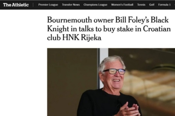 New York Times navodi da Bill Foley neće postati većinski nego manjinski vlasnik HNK-a Rijeka