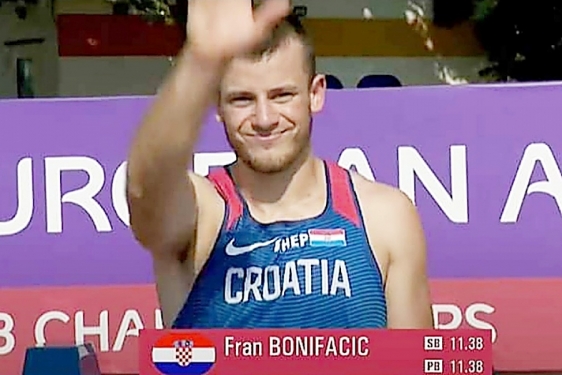 Fran Bonifačić najbolji atletičar  u kategoriji mlađih seniora