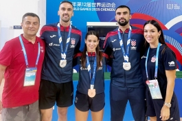 Ivan i Anđelo Kvesić osvojili srebra, Ema Sgardelli brončana