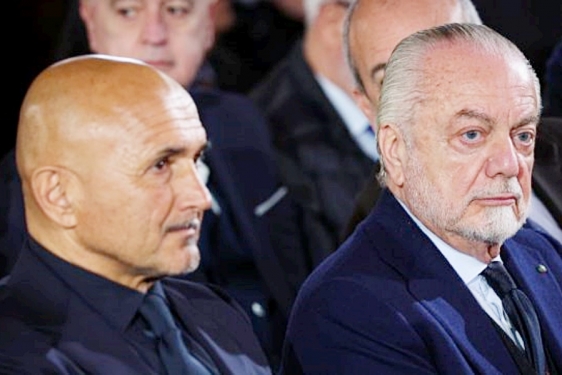 Luciano Spalletti i Aurelio De Laurentiis, vlasnik Napolija