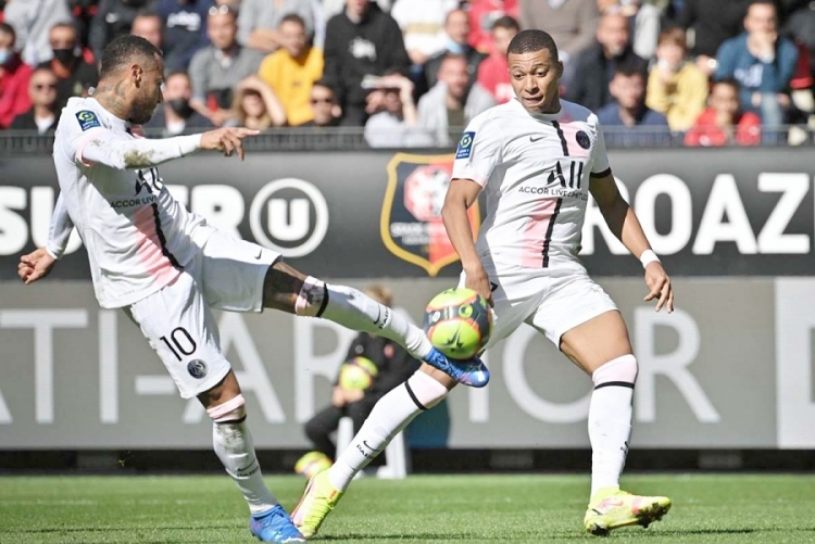Neymar i Mbappe