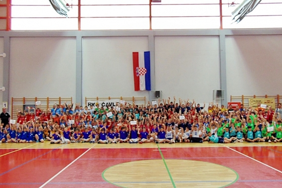RK Čavle organizirao turnir za više od 300 djece