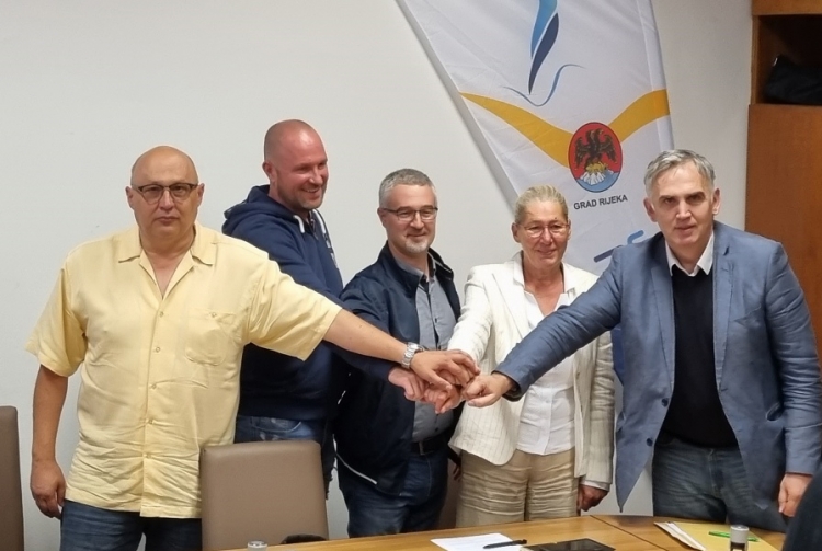 Robert Jurković, Stevica Rusmir, Goran Lončar, Dorotea Pešić Bukovac i Sanjin Kurević 