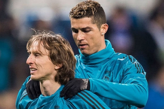 Luka Modrić i Cristiano Ronaldo