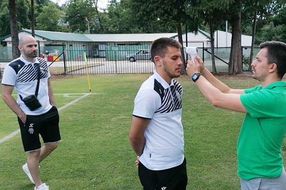 Igračima Opatije izmjerena temperatura na ulasku u stadion