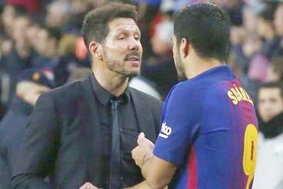 Diego Simeone i Luis Suarez