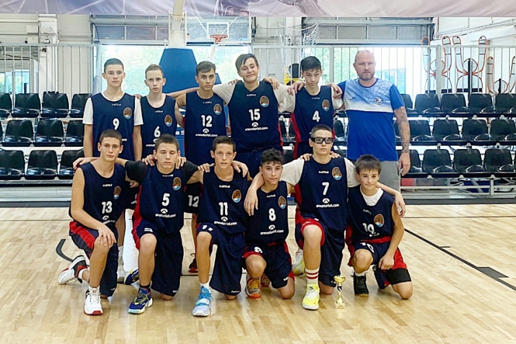 U-15 selekcija Ri Basketa u europskoj eliti