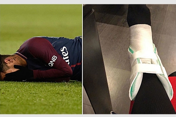 Ovako izgleda Neymarova noga sedam dana pred utakmicu protiv Real Madrida