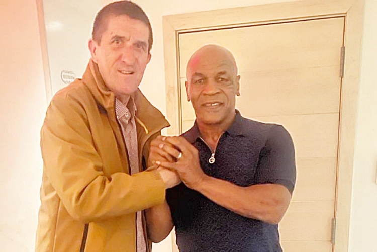 Mate Lončar i Mike Tyson