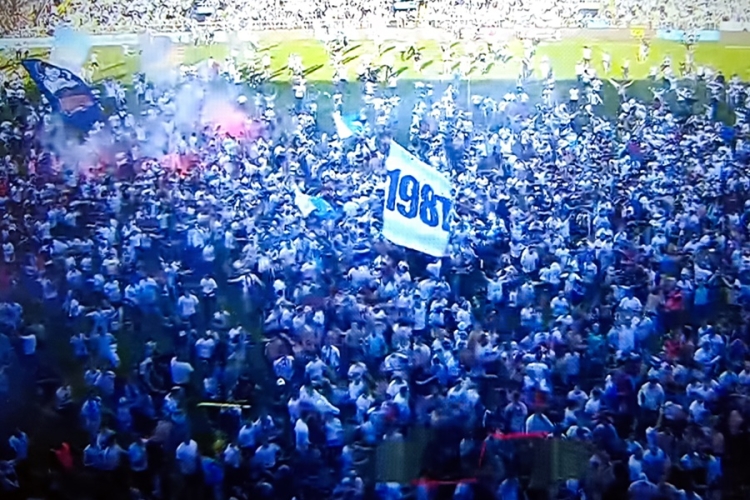 Nogometaši Rijeke drugi put u klupskoj povijesti osvojili su titulu prvaka, Rijeka na Rujevici pobijedila Slaven Belupo golovima Nike Jankovića i Tonija Fruka!