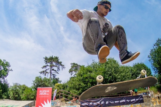 Skate park u Rijeci omogućio  rolerima i skaterima da pokažu što znaju