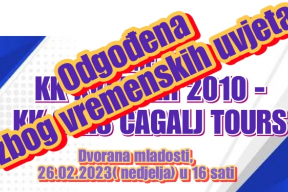 1 HKL: Odgođena utakmica između Kvarnera 2010 i Omiša