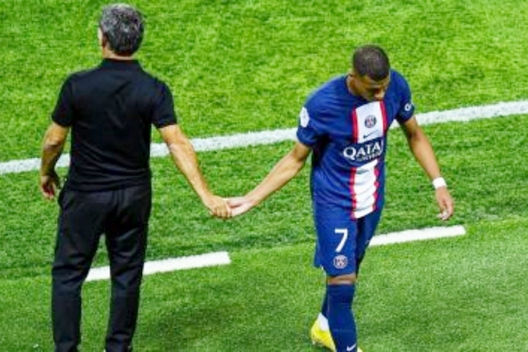 Galtier i Mbappe