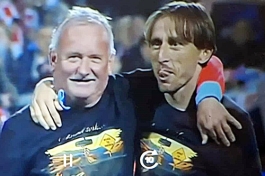 Mladen Pilčić i Luka Modrić