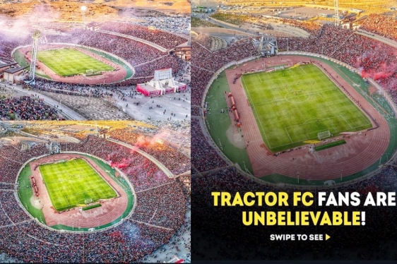 Tractor domaće utakmice igra u fantastičnoj atmosferi