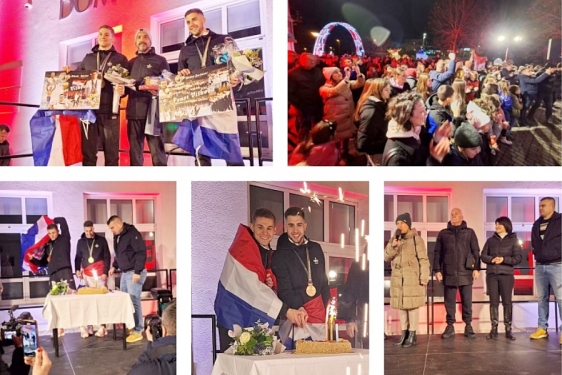 Viškovo dočekalo Andreja Juričevića i Nikolu Zdrilića