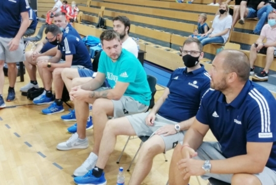 Luka Dončić u Rijeci bodrio slovensku reprezentaciju