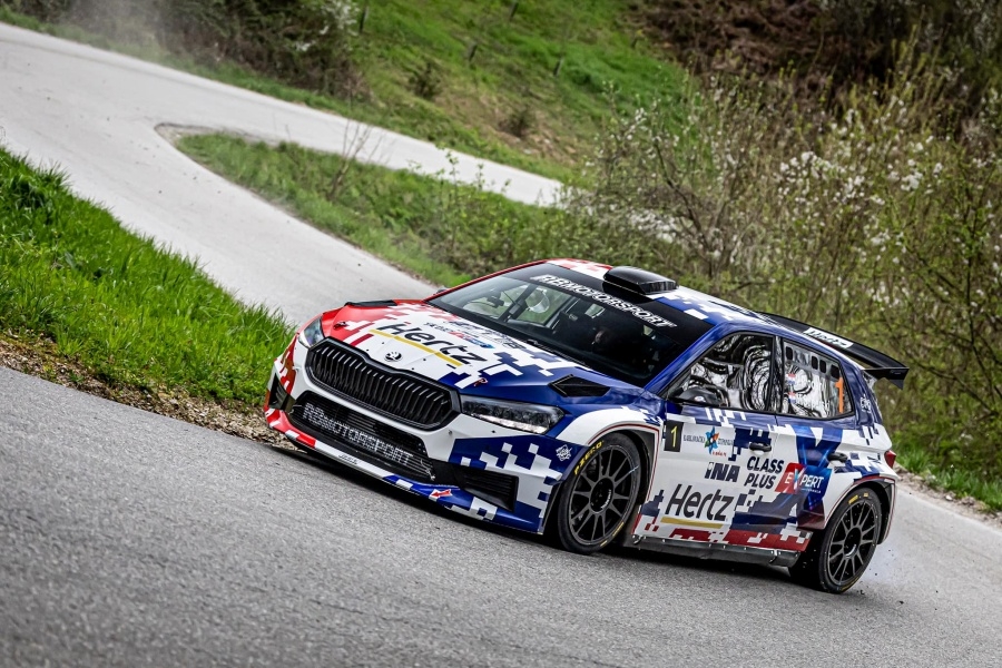 Viliam Prodan - Marko Stiperski najbrža hrvatska posada,  AK Opatija Motorsport ekipno prvi u Karlovcu