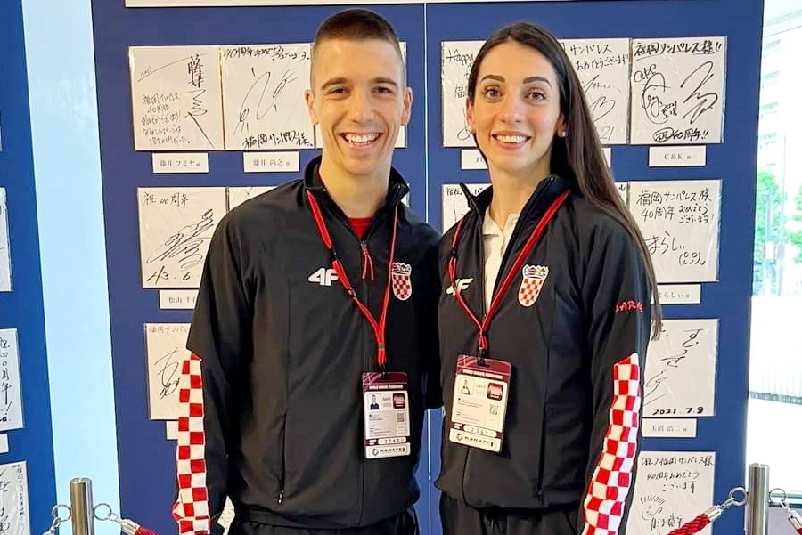 Ema Sgardelli, Alessandra Hasani, Laura Lisac, Lea Vukoja i Boran Berak na SP-u