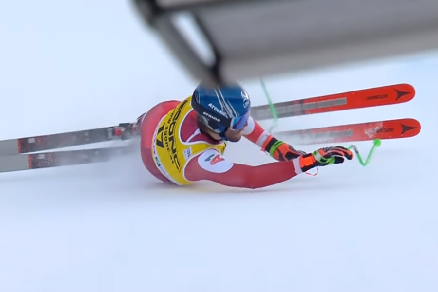 Austrijski skijaš Marc Schwarz završio sezonu nakon teškog pada na stazi u Bormiju