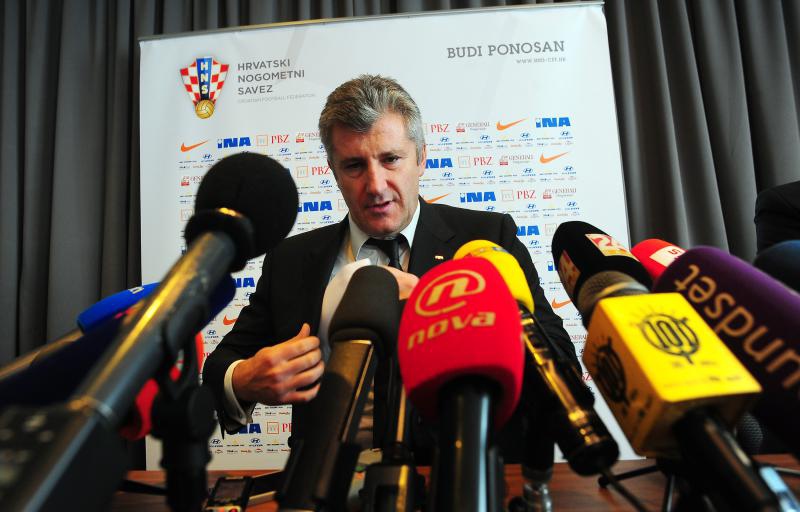 Davor Šuker na konferenciji za novinare - Foto Daniel Kasap/PIXSELL