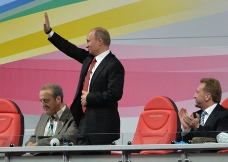 Vladimir Putin tijekom svečanog otvaranja